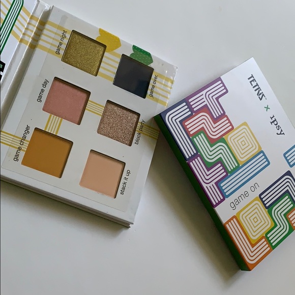 🌈Tetris Ipsy Game On Eye Shadow Palette Mirror - Picture 6 of 9